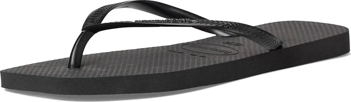 Havaianas Slim Square Flip Flop Sandal Women's Sandals Black : EU 35-36 (US Men's 4-5 - Women's 5-6) M, Rubber - Image 5