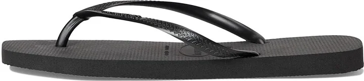 Havaianas Slim Square Flip Flop Sandal Women's Sandals Black : EU 35-36 (US Men's 4-5 - Women's 5-6) M, Rubber - Image 6