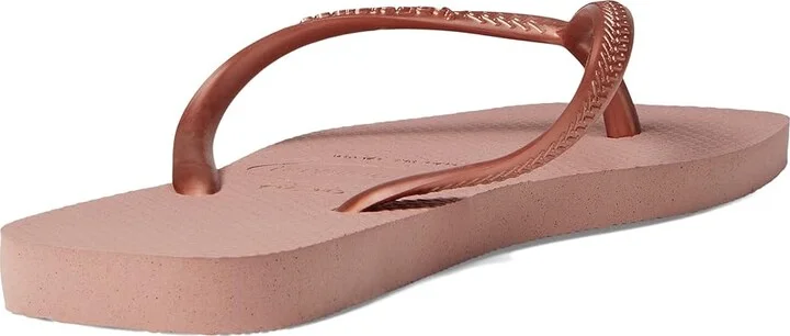 Havaianas Slim Square Flip Flop Sandal Women's Sandals Crocus Rose : EU 39-40 (US Men's 7-8 - Women's 9-10) M, Rubber - Image 2