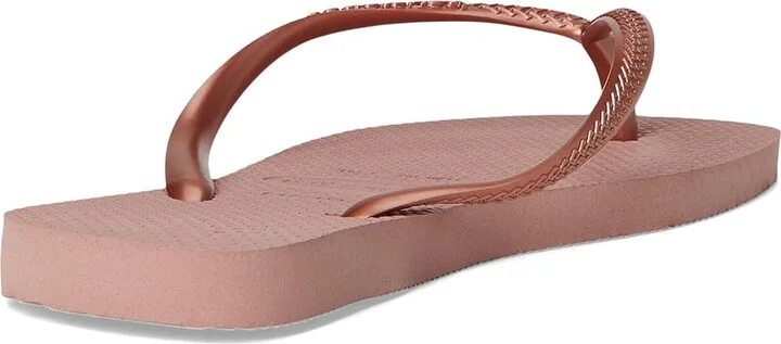 Havaianas Slim Square Flip Flop Sandal Women's Sandals Crocus Rose : EU 39-40 (US Men's 7-8 - Women's 9-10) M, Rubber - Image 4