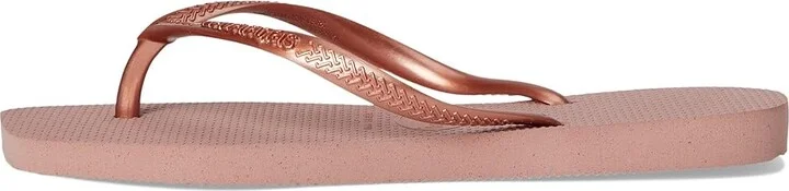Havaianas Slim Square Flip Flop Sandal Women's Sandals Crocus Rose : EU 39-40 (US Men's 7-8 - Women's 9-10) M, Rubber - Image 6