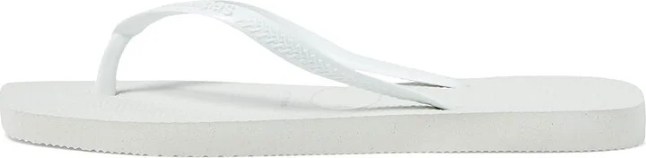 Havaianas Slim Square Flip Flop Sandal Women's Sandals White : EU 35-36 (US Men's 4-5 - Women's 5-6) M, Rubber - Image 4