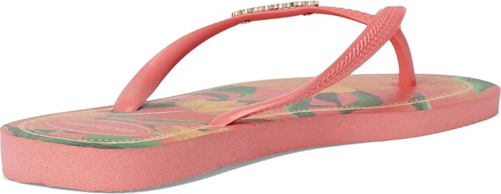 Havaianas Slim Tropicalia Vibes Sandals Women's Sandals Tropical Coral : EU 36 (US Women's 6) M, Rubber - Image 3