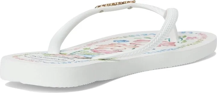 Havaianas Slim Tropicalia Vibes Sandals Women's Sandals White : EU 41-42 (US Women's 11-12) M, Rubber - Image 3