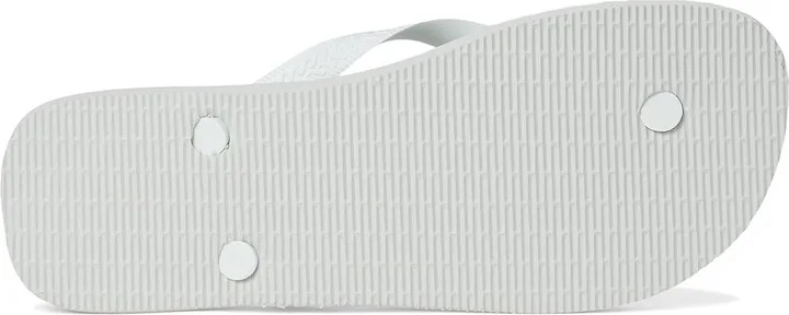 Havaianas Top Aloha Sandal Men's Sandals White/White/Green Olive : EU 45/46 ( US Men's 13) M, Rubber - Image 3