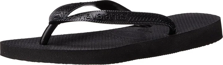 Havaianas Top Flip Flops Women's Sandals Black : EU 35-36 (US Men's 4-5 - Women's 5-6) Medium, Rubber - Image 2