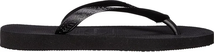 Havaianas Top Flip Flops Women's Sandals Black : EU 35-36 (US Men's 4-5 - Women's 5-6) Medium, Rubber - Image 8