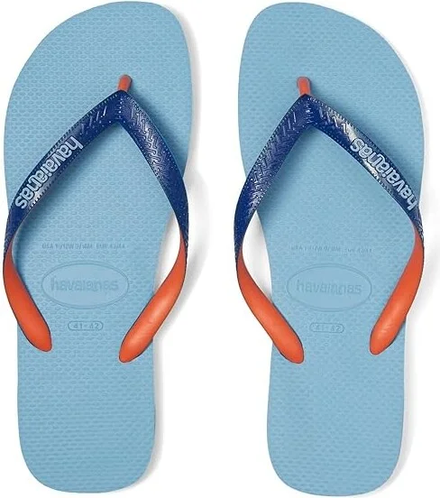 Havaianas Top Mix Sandals Men's Sandals Lavender Blue : EU 39/40 (US Men's 8) M, Rubber