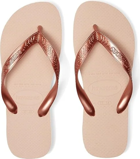 Havaianas Top Tiras Flip Flop Sandal Women's Sandals Ballet Rose : EU 35-36 (US Men's 4-5 - Women's 5-6) M, Rubber