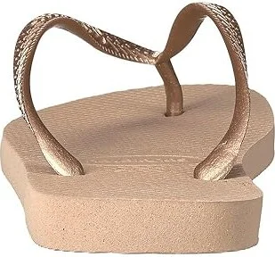 Havaianas Top Tiras Flip Flop Sandal Women's Sandals Rose Gold : EU 35-36 (US Men's 4-5 - Women's 5-6) M, Rubber - Image 5