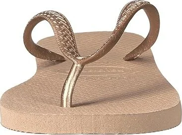 Havaianas Top Tiras Flip Flop Sandal Women's Sandals Rose Gold : EU 35-36 (US Men's 4-5 - Women's 5-6) M, Rubber - Image 6