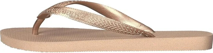 Havaianas Top Tiras Flip Flop Sandal Women's Sandals Rose Gold : EU 35-36 (US Men's 4-5 - Women's 5-6) M, Rubber - Image 7