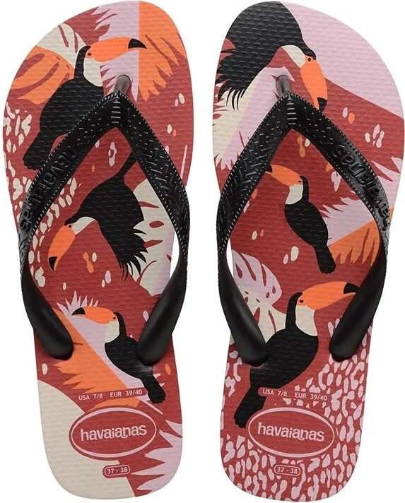 Havaianas Top Tropical Vibes Sandals Women's Sandals Mahogany : EU 41-42 (US Men's 9-10 - Women's 11-12) M, Rubber - Image 2