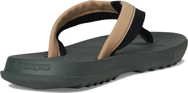 Havaianas Track Plus Sandals Men's Shoes Olive Green : EU 43/44 (US Men's 11/12) M, Rubber - Image 3