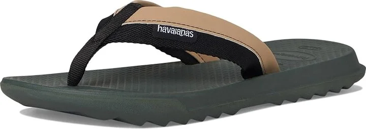 Havaianas Track Plus Sandals Men's Shoes Olive Green : EU 43/44 (US Men's 11/12) M, Rubber - Image 4