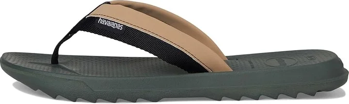 Havaianas Track Plus Sandals Men's Shoes Olive Green : EU 43/44 (US Men's 11/12) M, Rubber - Image 5