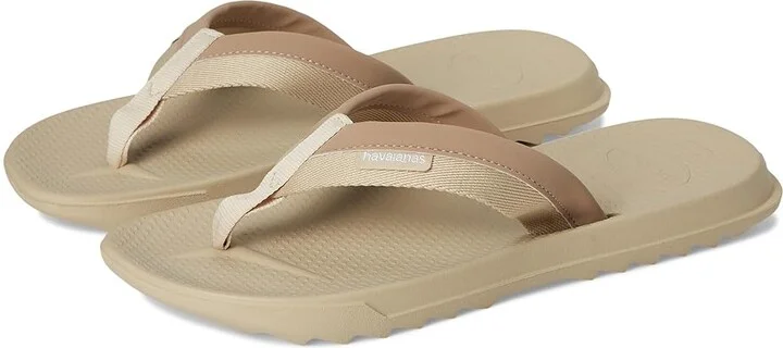 Havaianas Track Plus Sandals Men's Shoes Sand Grey : EU 45/46 ( US Men's 13) M, Rubber