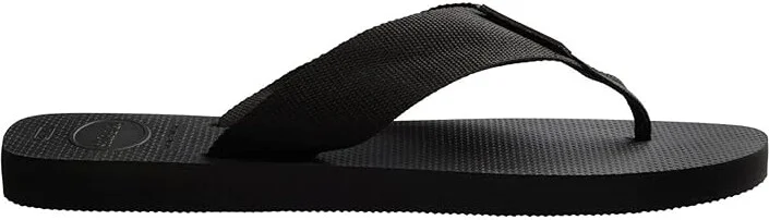 Havaianas Urban Basic Sandals Men's Sandals Black : EU 41/42 (US Men's 9/10) M, Rubber/Textile - Image 3