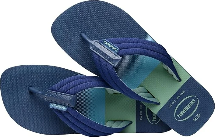 Havaianas Urban Print Sandals Men's Sandals Indigo Blue : EU 43/44 (US Men's 11/12) M, Textile - Image 3