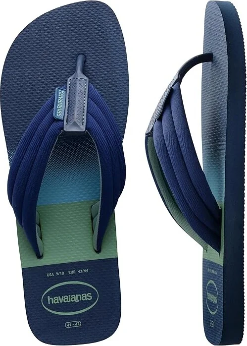 Havaianas Urban Print Sandals Men's Sandals Indigo Blue : EU 43/44 (US Men's 11/12) M, Textile - Image 6