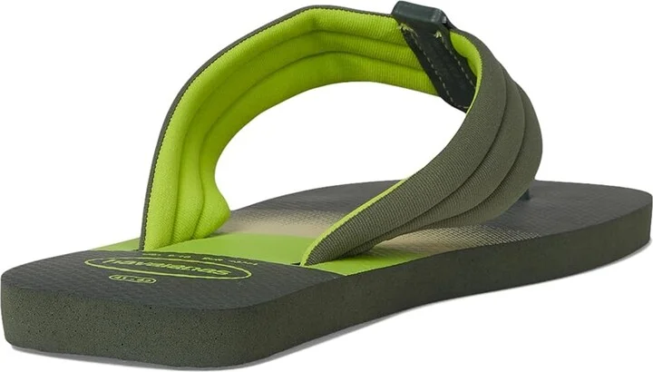 Havaianas Urban Print Sandals Men's Sandals Olive Green : EU 45/46 ( US Men's 13) M, Textile - Image 3