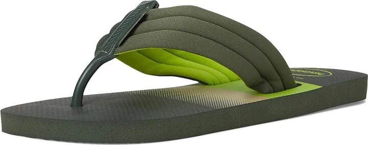 Havaianas Urban Print Sandals Men's Sandals Olive Green : EU 45/46 ( US Men's 13) M, Textile - Image 4