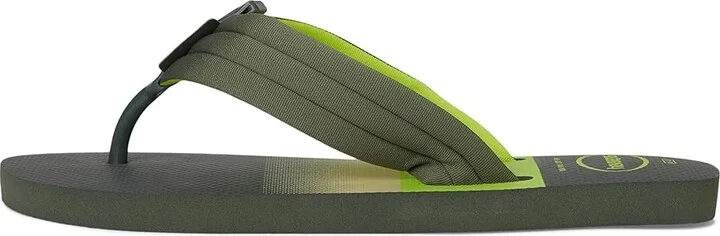 Havaianas Urban Print Sandals Men's Sandals Olive Green : EU 45/46 ( US Men's 13) M, Textile - Image 5