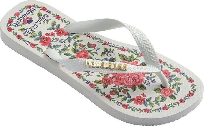 havaianas Women's Farm Flower Tapestry Flip Flop Sandals