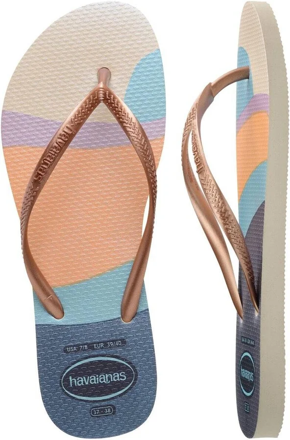 Havaianas Women's Slim Palette Round Toe Sandals - Image 4