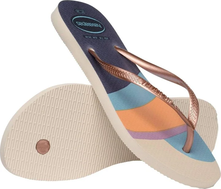 Havaianas Women's Slim Palette Round Toe Sandals - Image 5