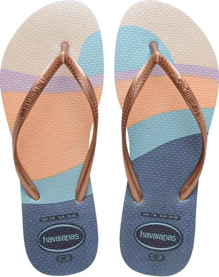 Havaianas Women's Slim Palette Round Toe Sandals - Image 6