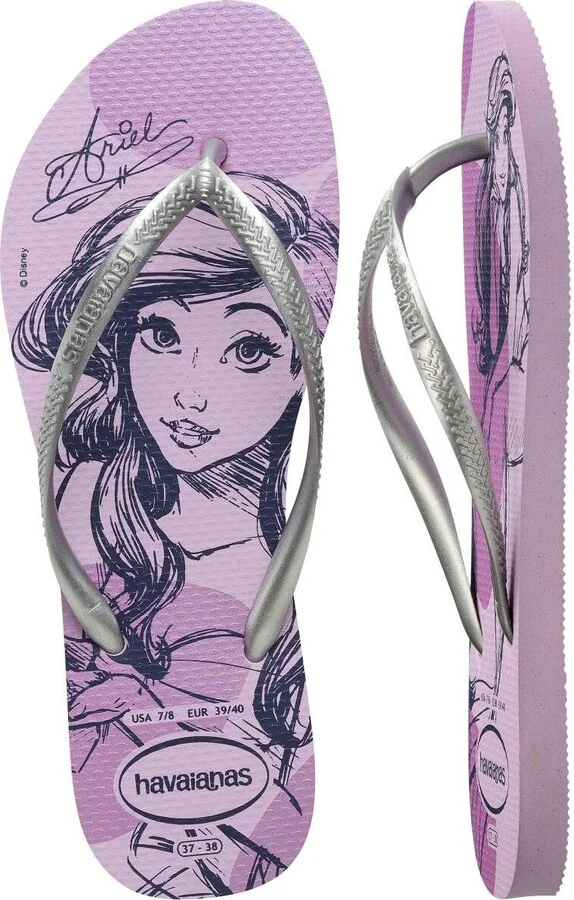 Havaianas Women's Slim Princess Slip On Sandals - Ballet Rose, Golden Blush, Rosa - Image 9