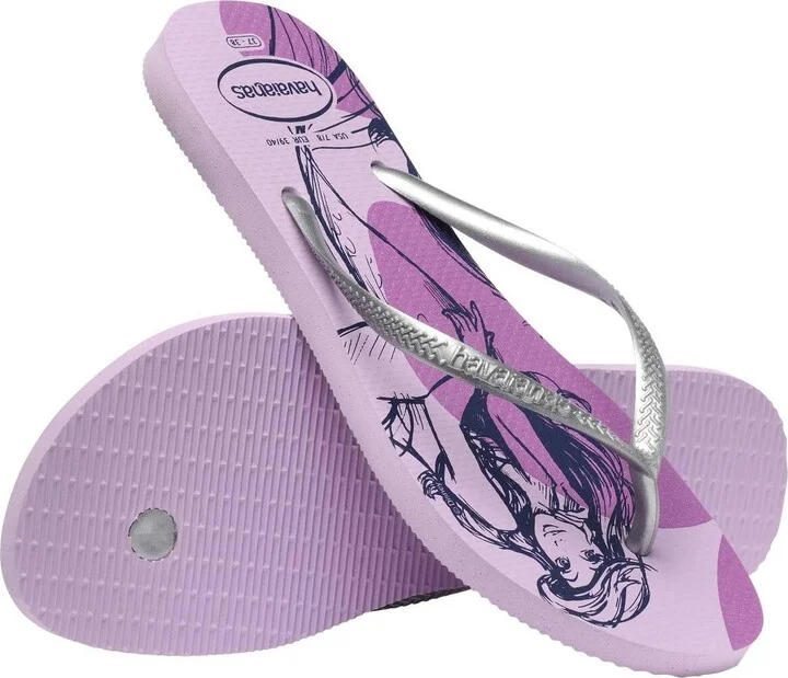 Havaianas Women's Slim Princess Slip On Sandals - Ballet Rose, Golden Blush, Rosa - Image 10