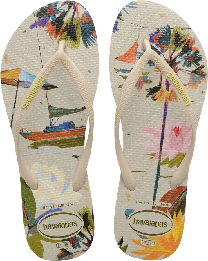 Havaianas Women's Slim Summer Slip On Sandals - Image 9