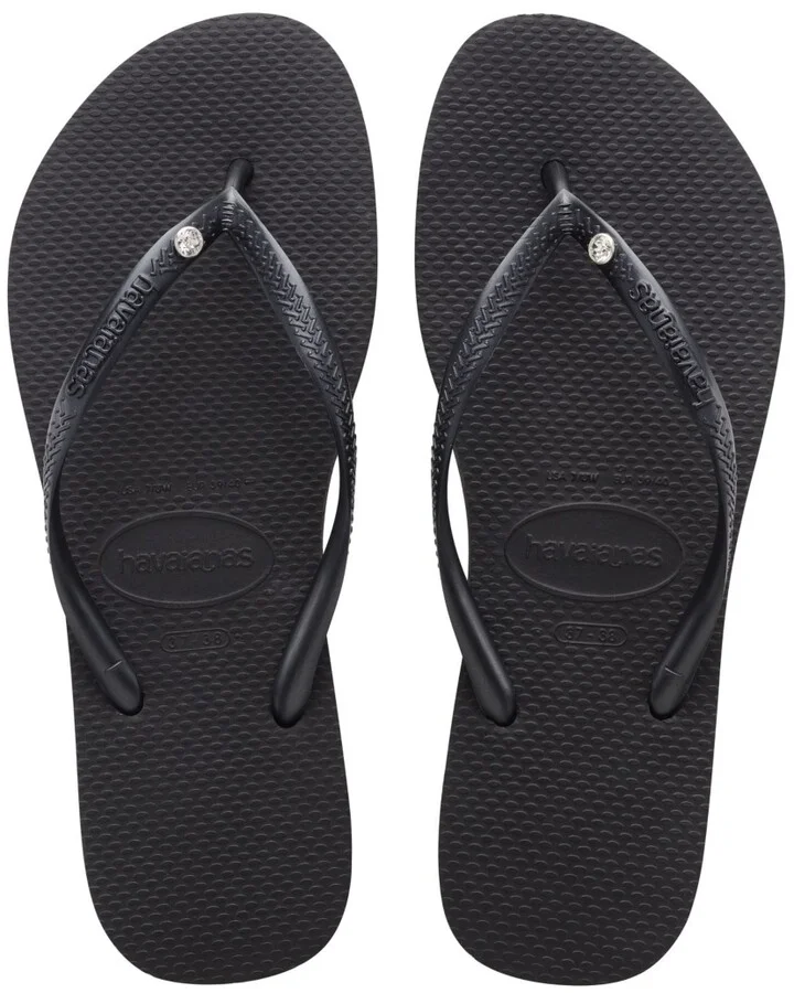 Havaianas Women's Slim Swarovski Crystal Ii Flip Flop Sandals