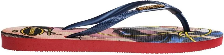 Havaianas Women's Slim Wonder Woman Slip On Sandals - Red, Navy - Image 2