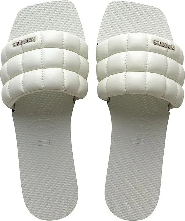 Havaianas You Firenze Sandals Women's Sandals White : EU 35-36 (US Men's 4-5 - Women's 5-6) M, Rubber