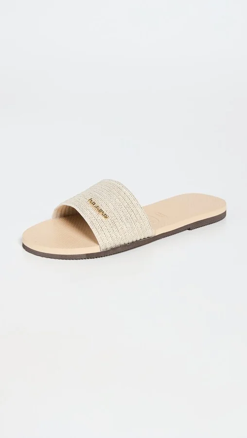 Havaianas You Malta Metallic Flip Flops - Image 2