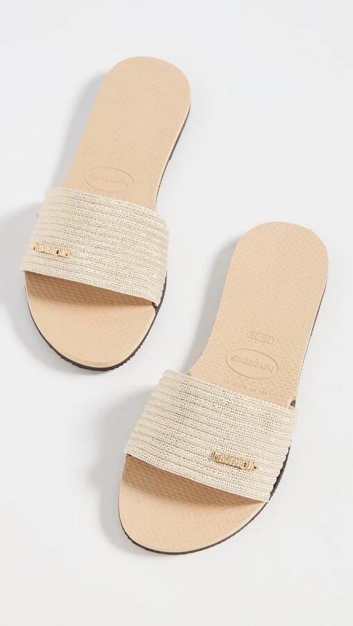 Havaianas You Malta Metallic Flip Flops - Image 4