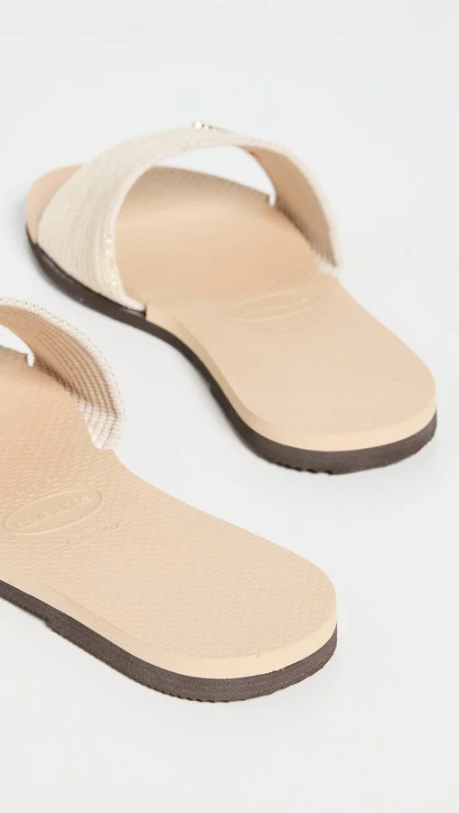 Havaianas You Malta Metallic Flip Flops - Image 5