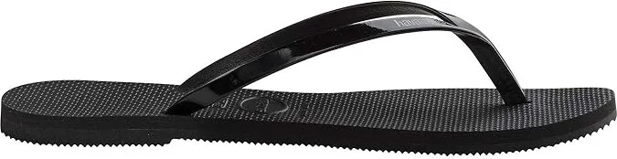 Havaianas You Metallic Flip Flop Sandal Women's Sandals Black : EU 35-36 (US Men's 4-5 - Women's 5-6) M, Synthetic - Image 3