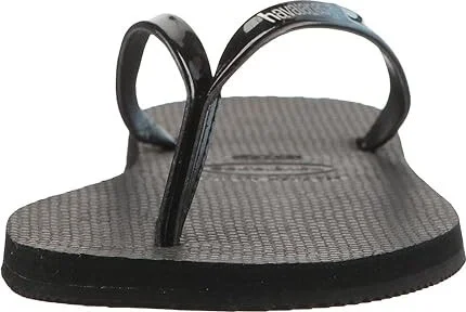 Havaianas You Metallic Flip Flop Sandal Women's Sandals Black : EU 35-36 (US Men's 4-5 - Women's 5-6) M, Synthetic - Image 6