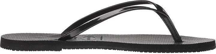 Havaianas You Metallic Flip Flop Sandal Women's Sandals Black : EU 35-36 (US Men's 4-5 - Women's 5-6) M, Synthetic - Image 8