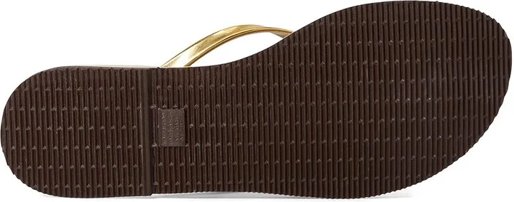 Havaianas You Metallic Flip Flop Sandal Women's Sandals Golden Sand Metallic : EU 35-36 (US Men's 4-5 - Women's 5-6) M, Synthetic - Image 3