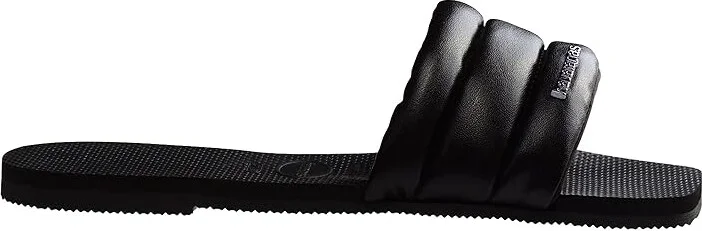 Havaianas You Milan Flip Flop Sandal Women's Sandals Black : EU 35-36 (US Men's 4-5 - Women's 5-6) M, Leather/Rubber - Image 4