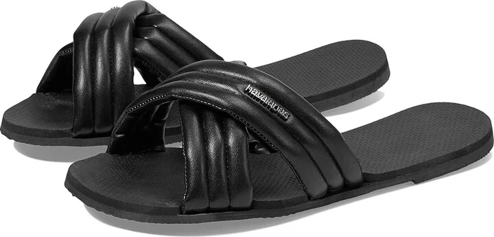 Havaianas You Nyc Women's Sandals Black : EU 39-40 (US Men's 7-8 - Women's 9-10) M, Rubber