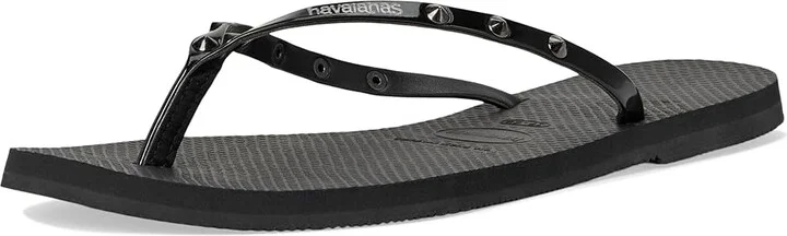 Havaianas You Spike Sandals Women's Sandals Black : EU 41-42 (US Men's 9-10 - Women's 11-12) M, Rubber - Image 4