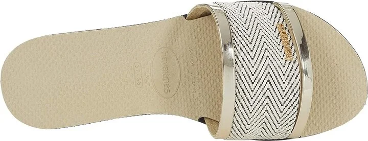 Havaianas You Trancoso Premium Flip Flop Sandal Women's Shoes Sand Grey : EU 39-40 (US Men's 7-8 - Women's 9-10) M, Synthetic/Rubber - Image 2