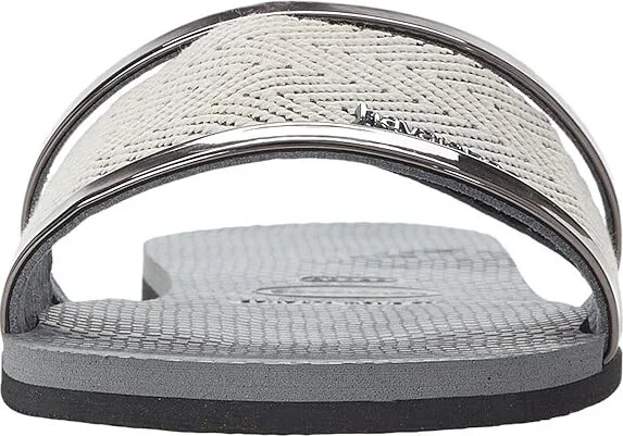 Havaianas You Trancoso Premium Flip Flop Sandal Women's Shoes Steel Grey : EU 35-36 (US Men's 4-5 - Women's 5-6) M, Synthetic/Rubber - Image 5