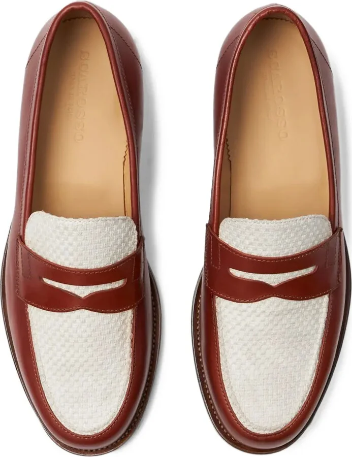 Havana colour block loafers - Image 3